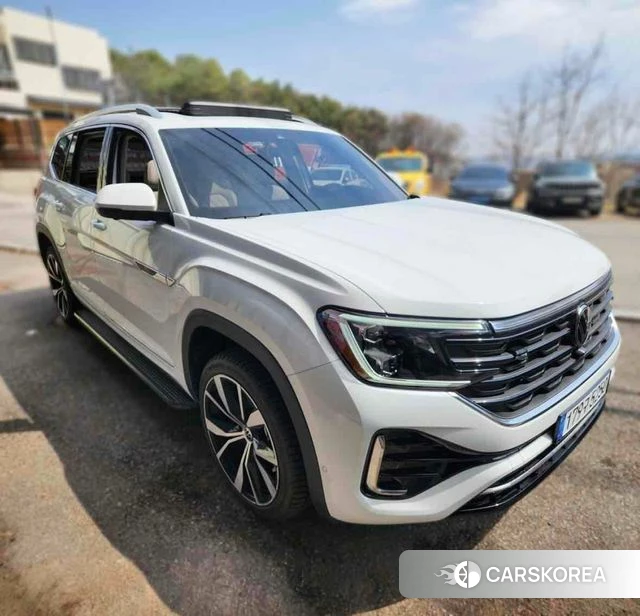 Volkswagen Atlas 2025 Белый из Кореи