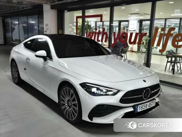 Mercedes-Benz CLE-Class C236 2024 Белый из Кореи