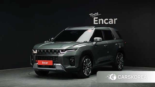 Ssangyong Torres 2022 Зеленый из Кореи