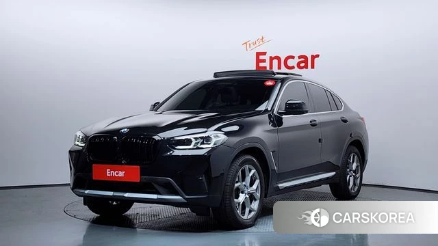 BMW X4 (G02) 2023 Черный из Кореи