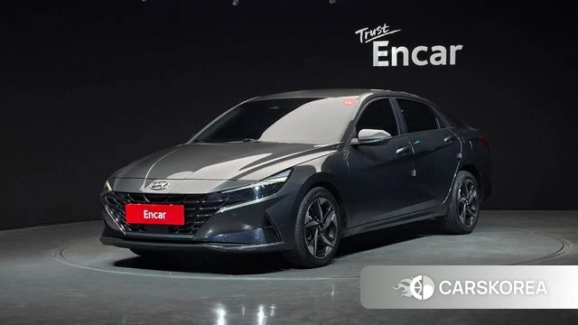 Hyundai Avante (CN7) 2021 Серый из Кореи