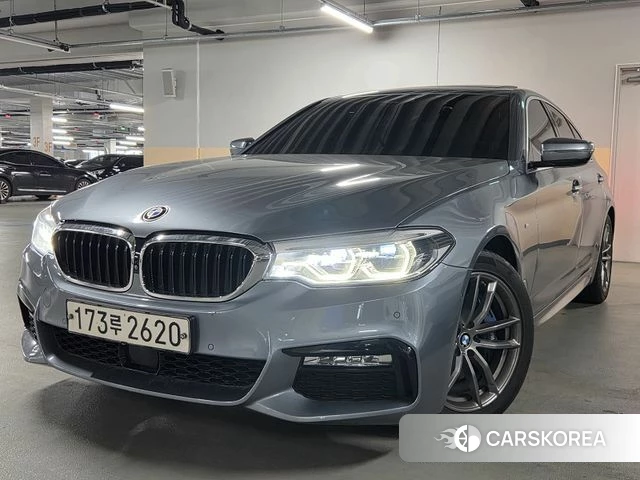 BMW 5 Series (G30) 2018 Серый из Кореи