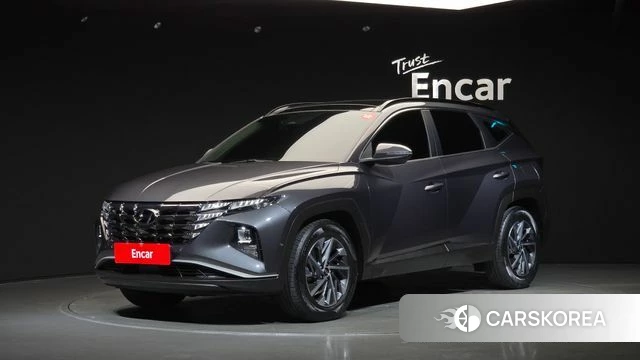 Hyundai Tucson Hybrid (NX4) 2021 Серый из Кореи