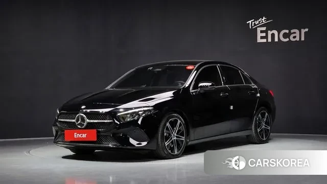 Mercedes-Benz A-Class W177 2024 Черный из Кореи