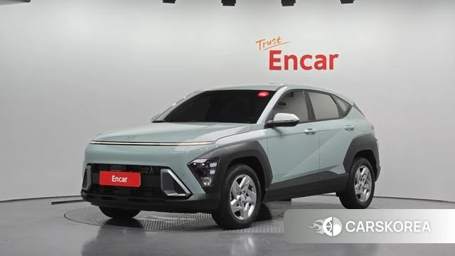 Hyundai Kona (SX2) 2024 Зеленый из Кореи