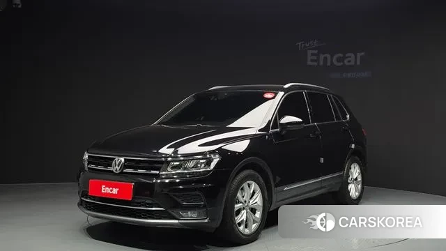 Volkswagen Tiguan second Generation 2020 Черный из Кореи