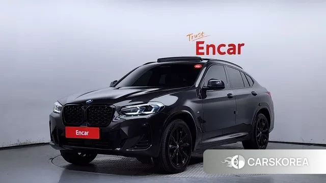 BMW X4 (G02) 2021 Серый из Кореи