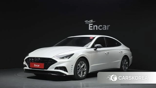 Hyundai Sonata (DN8) 2020 Белый из Кореи