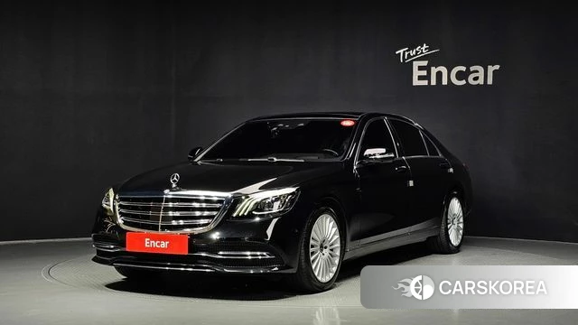 Mercedes-Benz S-Class W222 2020 Черный из Кореи