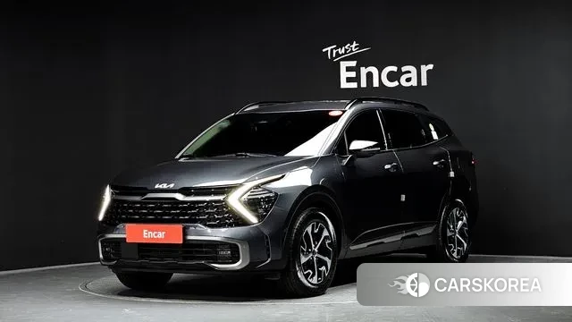 Kia Sportage 5th Generation Hybrid 2021 Серый из Кореи