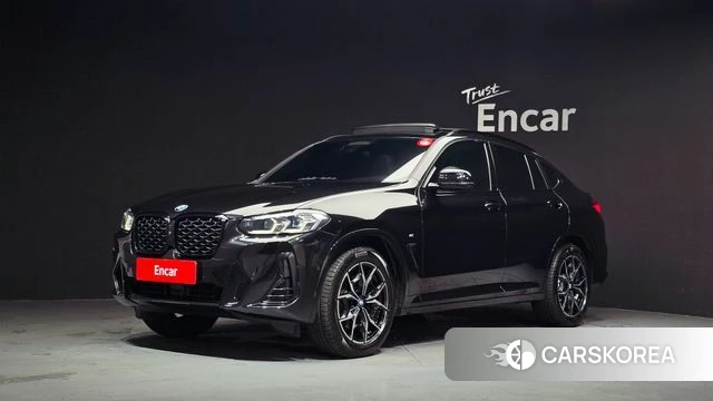 BMW X4 (G02) 2024 Черный из Кореи