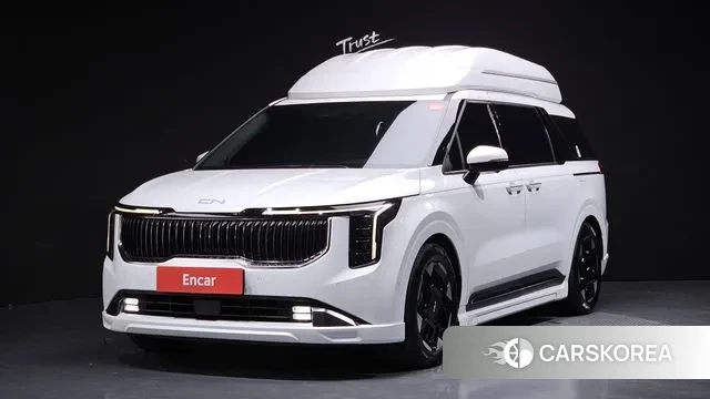 Kia The New Carnival 4th Generation 2024 Белый из Кореи