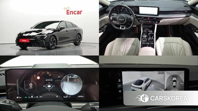 Kia The New K5 3rd generation 2024 Черный из Кореи