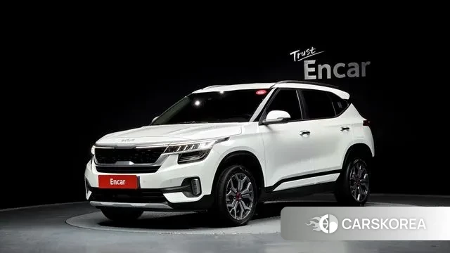 Kia Seltos 2022 Белый из Кореи