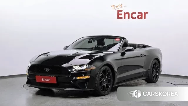 Ford Mustang 2018 Черный из Кореи