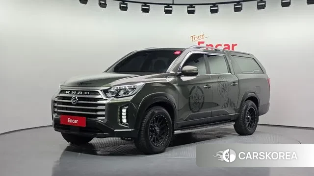 Ssangyong The New Rexton Sports Cannes 2021 Зеленый из Кореи