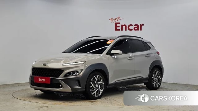 Hyundai The New Kona Hybrid 2022 Серебристо-серый из Кореи