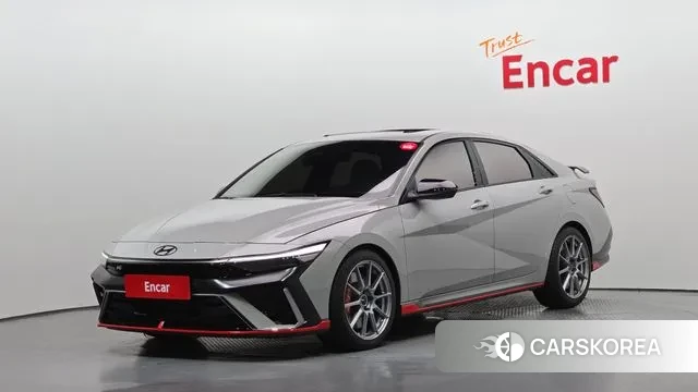 Hyundai The New Avante (CN7) 2024 Серебристо-серый из Кореи