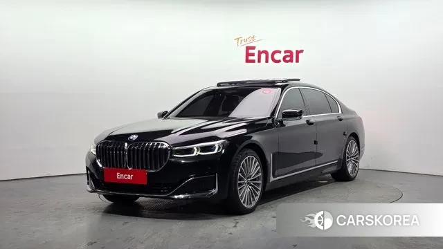 BMW 7 Series (G11) 2021 Черный из Кореи