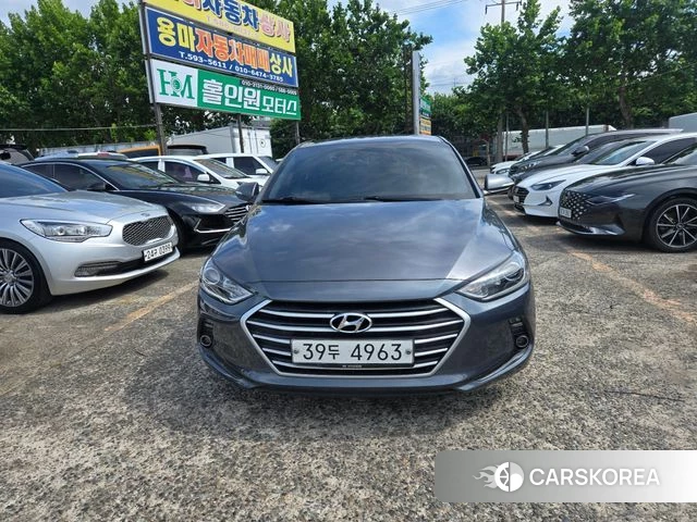Hyundai Avante AD 2018 Серый из Кореи