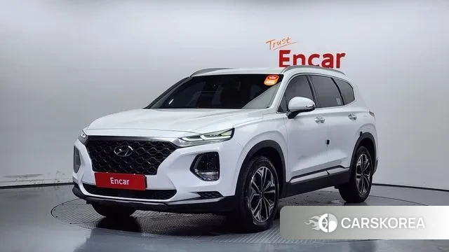 Hyundai Santa Fe TM 2018 Белый из Кореи