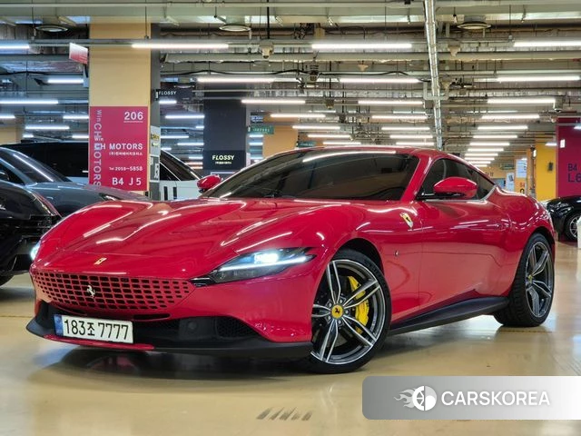 Ferrari Rome 2021 Красный из Кореи