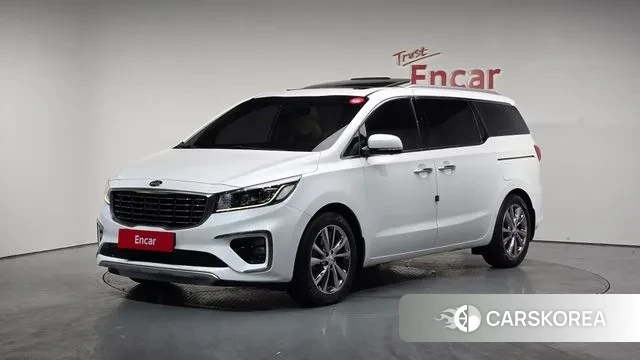Kia The New Carnival 2018 Белый из Кореи