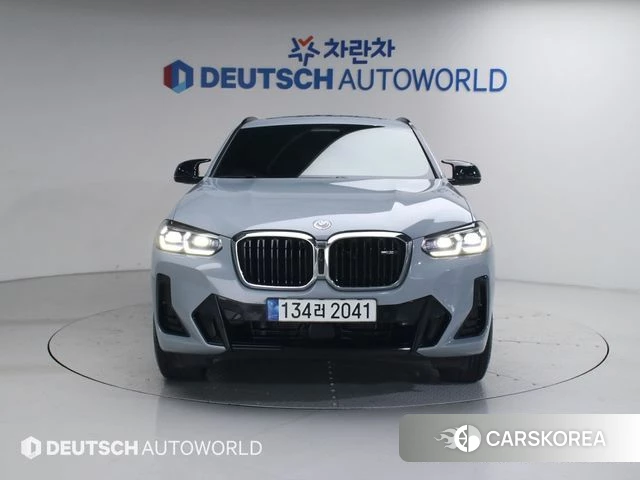 BMW X4 (G02) 2022 Серебристо-серый из Кореи