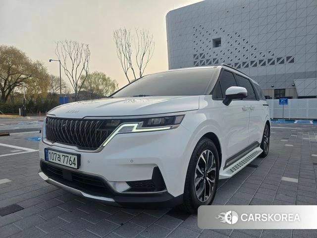 Kia Carnival 4th generation 2021 Белый из Кореи