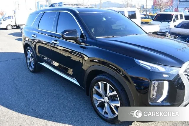 Hyundai Palisade 2021 Черный из Кореи