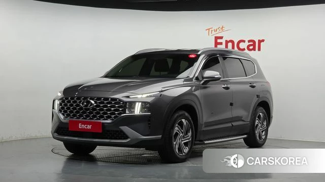 Hyundai The New Santa Fe 2021 Серый из Кореи