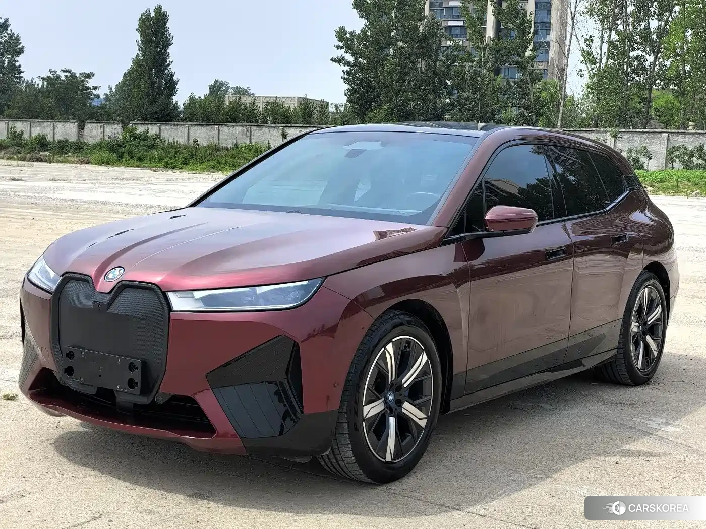 BMW iX 2023 Red/purple из Китая