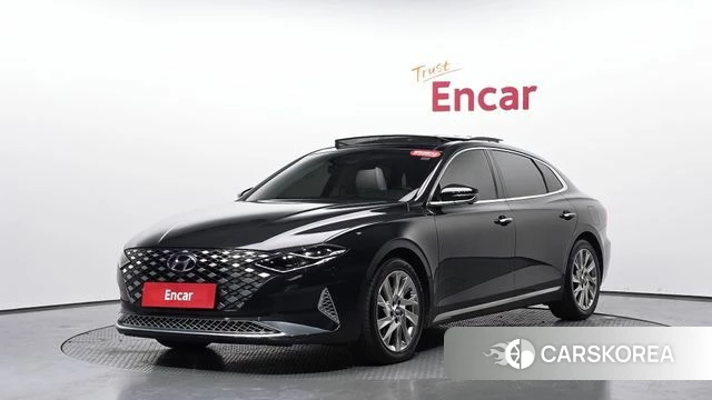 Hyundai The New Grandeur IG Hybrid 2021 Черный из Кореи