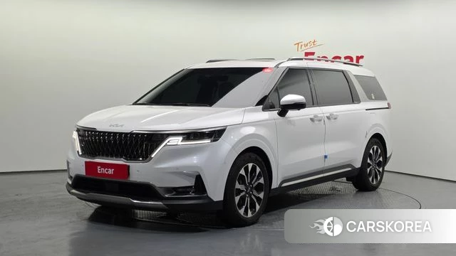 Kia Carnival 4th generation 2023 Белый из Кореи