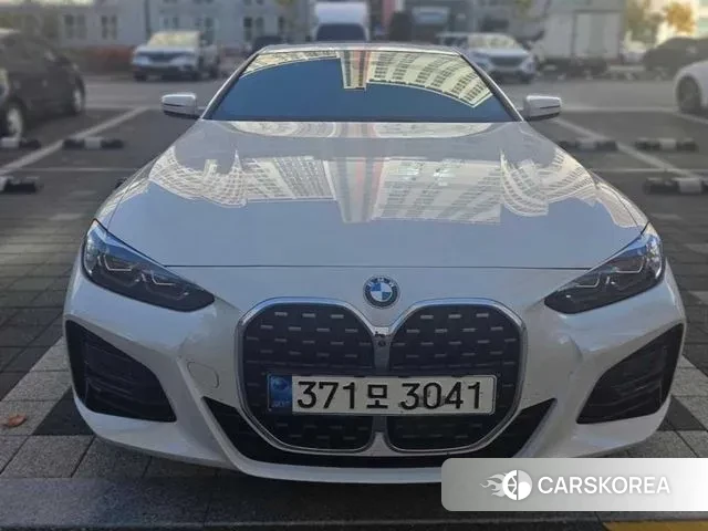 BMW 4 Series (G22) 2021 Белый из Кореи