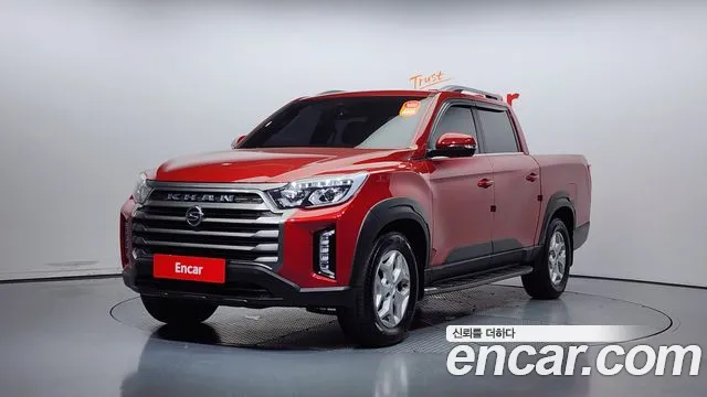 Ssangyong The New Rexton Sports Cannes 2021 Красный из Кореи