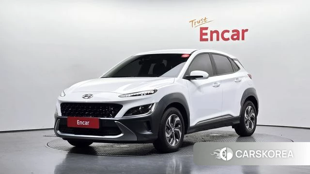 Hyundai The New Kona Hybrid 2022 Белый из Кореи