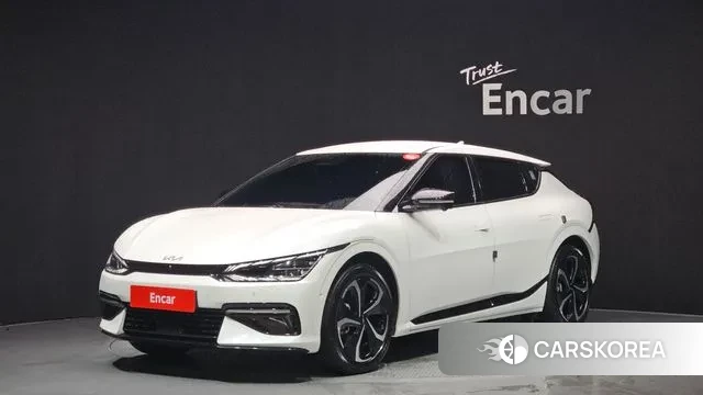 Kia EV6 2022 Белый из Кореи