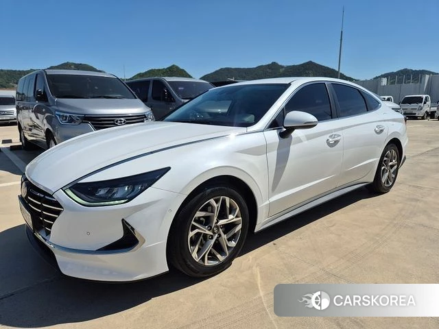 Hyundai Sonata (DN8) 2021 Белый из Кореи