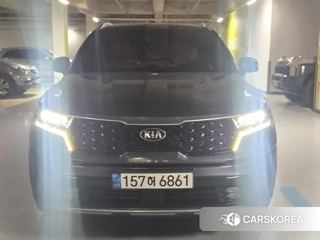 Kia Sorento 4th Generation 2021 Серый из Кореи