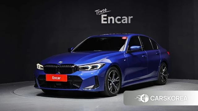 BMW 3 Series (G20) 2022 Синий из Кореи