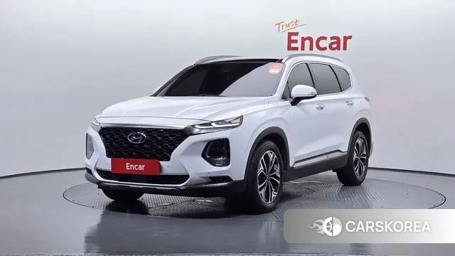 Hyundai Santa Fe TM 2018 Белый из Кореи