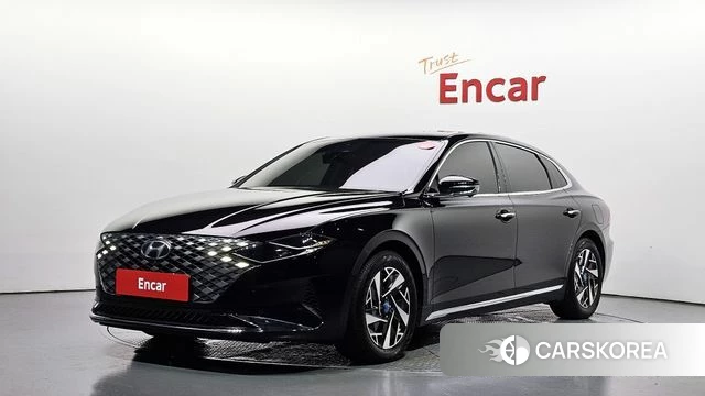Hyundai The New Grandeur IG Hybrid 2020 Черный из Кореи