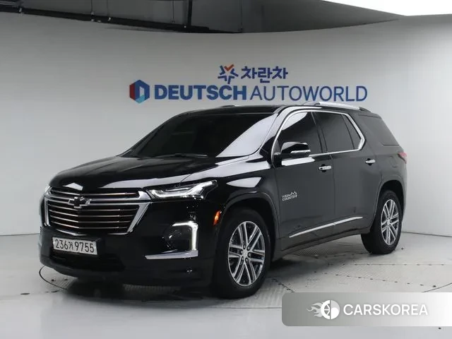 Chevrolet (GM Daewoo) Traverse 2023 Черный из Кореи