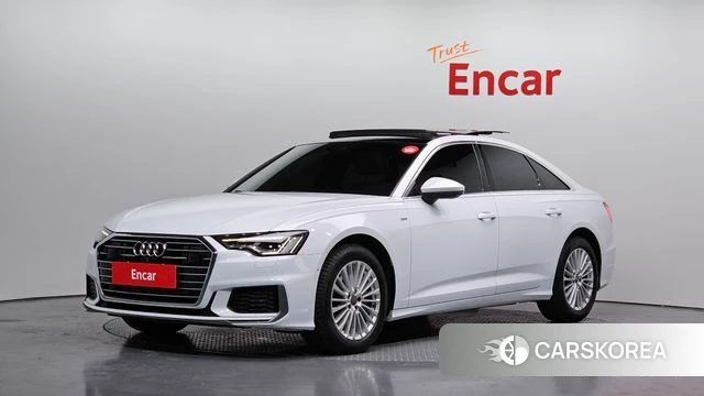 Audi A6 (C8) 2020 Белый из Кореи