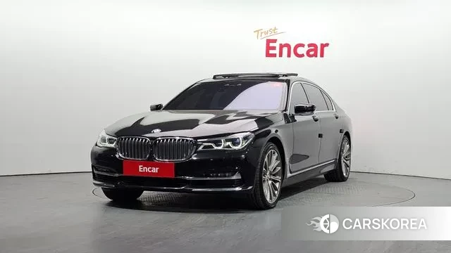 BMW 7 Series (G11) 2018 Черный из Кореи