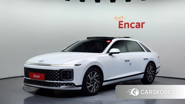 Hyundai Grandeur (GN7) 2023 Белый из Кореи