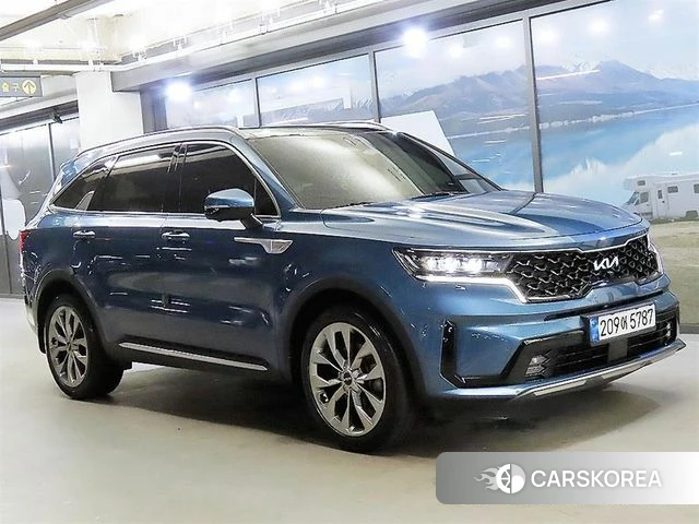 Kia Sorento 4th Generation 2022 Синий из Кореи