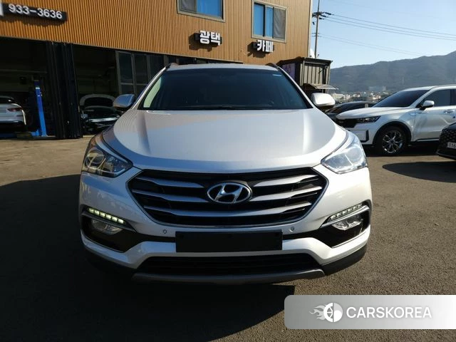Hyundai Santa Fe The Prime 2018 Серебряный из Кореи