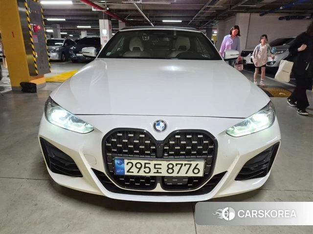 BMW 4 Series (G22) 2021 Белый из Кореи